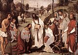 Lorenzo Costa Canvas Paintings - Conversion of St Valerian